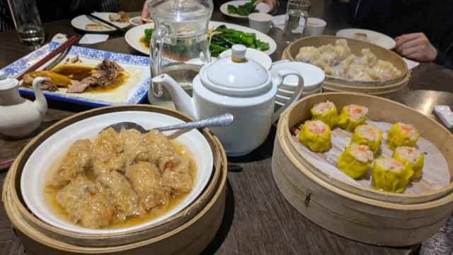 八王子市の海外研修で実際に食べた台湾料理(生徒本人の提供)